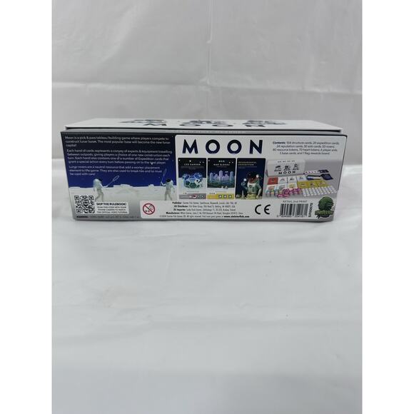 Moon Base Building Board Game Sinister Fish Games 2024 Pre Owned - Picture 3 of 3